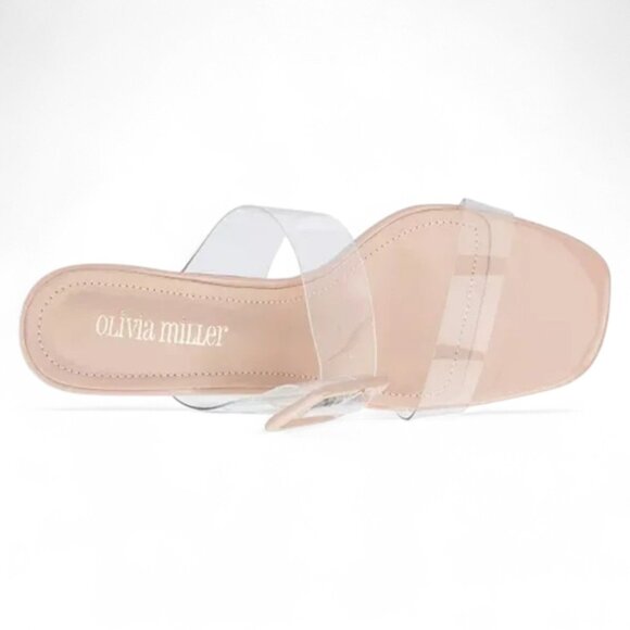 Olivia Miller Naked Truth Women S Heeled Dress Sandals - Picture 2 of 4